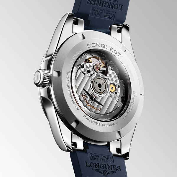 Conquest 41 mm automatique en acier inoxydable